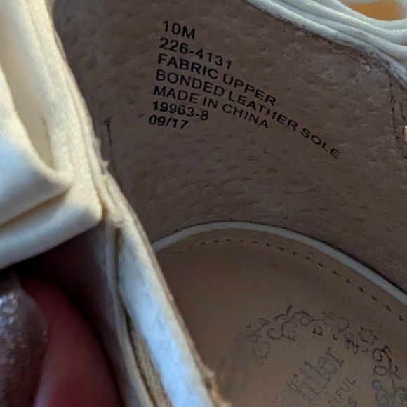 I. Miller Reyhan Women's Pumps Heels Pointed Toe White Bow Satin Mesh Bridal- 10 - Picture 7 of 10